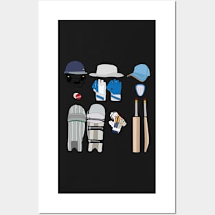 Cricket Accessories Stickers Posters and Art